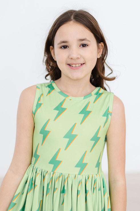 neon-lightning-tank-twirl-dress Mila &  Rose - Sophia's Style--3T--4